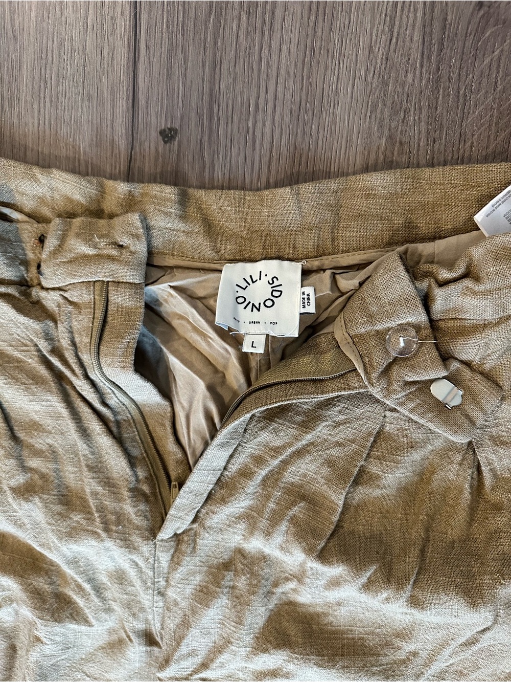 Women’s Linen-Blend Dress Pants